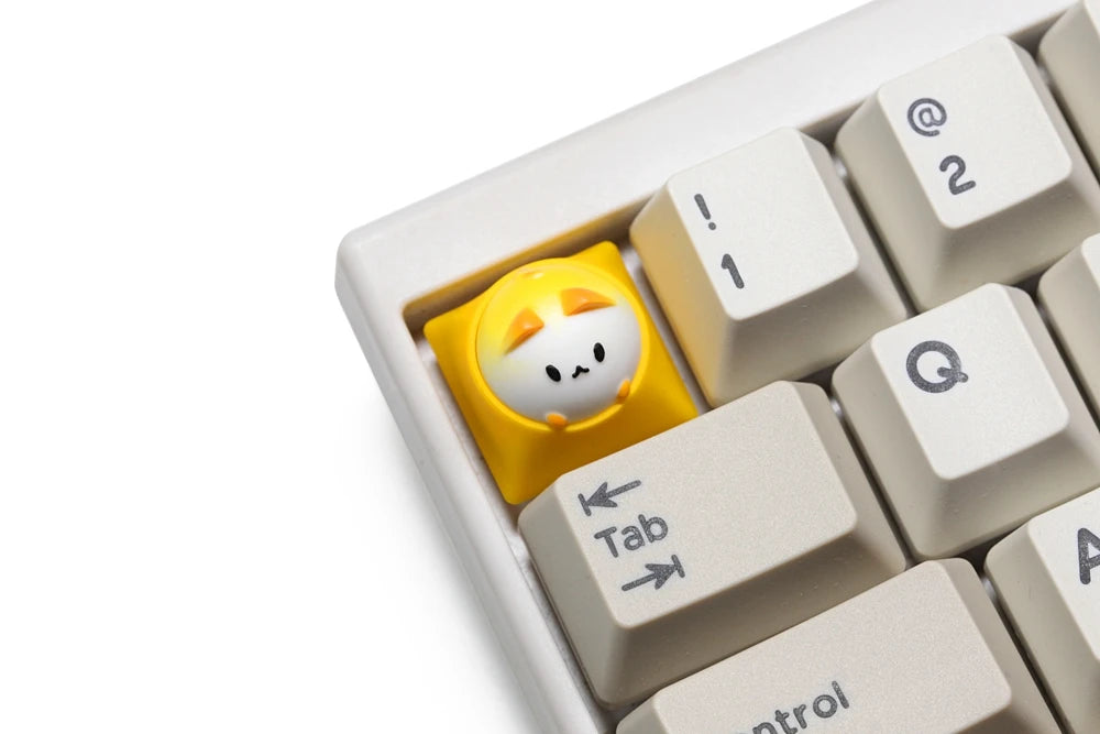 Keeblie Hammer Bubble Cat Artisan Keycap