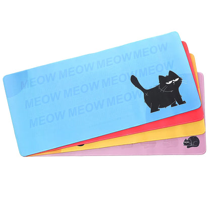 Keeblie Deskmat: 900x400 Cute Soft-Touch Rubber with Stitched Edges