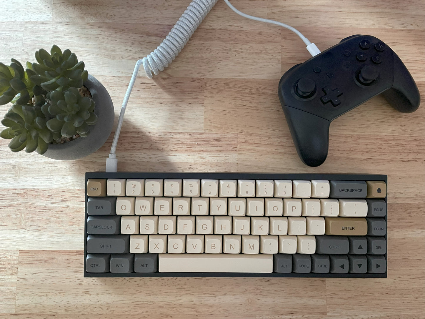 Keeblie Creame XDA Keycap Set - 128 Key - Dye Sublimated PBT