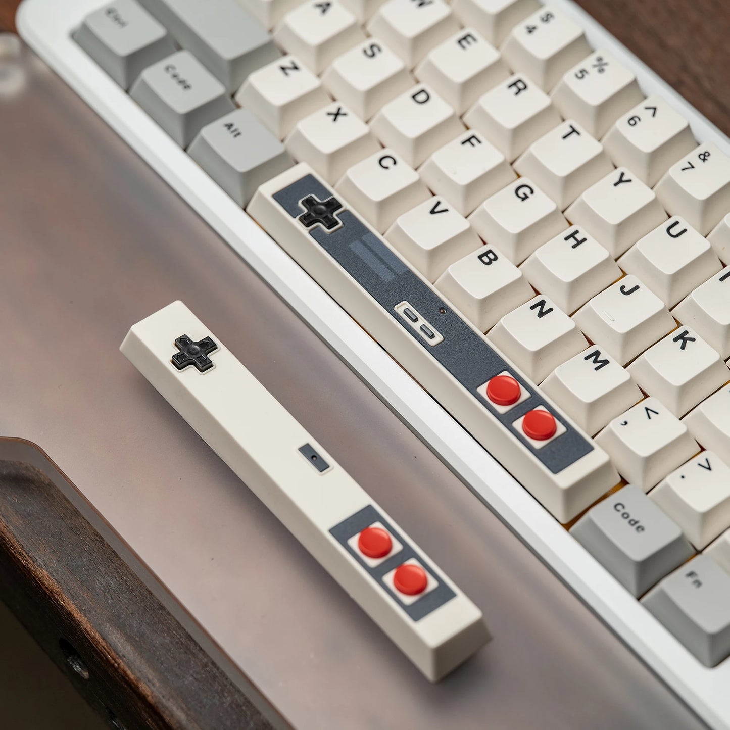 Retro Gamepad Keycap | 6.25u Spacebar