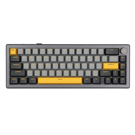 Keeblie x EPOMAKER EK68: 65% Gasket Mechanical Keyboard with Knob, Wireless/Wired