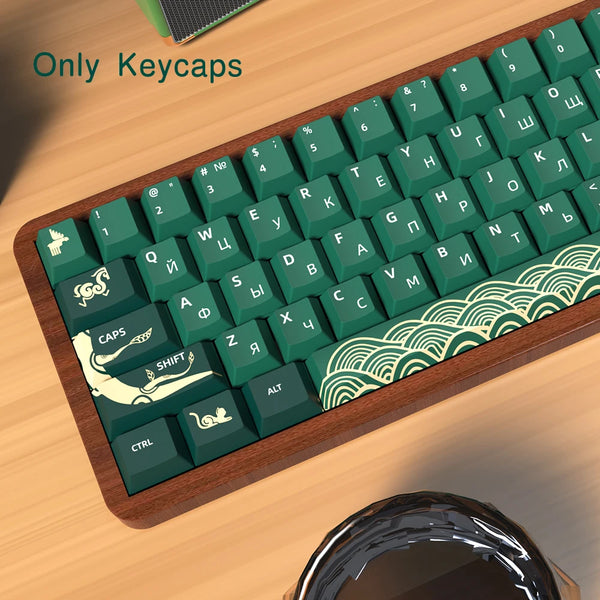 Keeblie Animal Forest Cherry PBT Keycaps