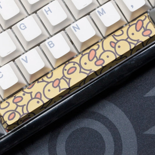 Novelty Baby Duck Spacebar | PBT Dye Subbed, Cherry Profile, 6.25u Spacebar